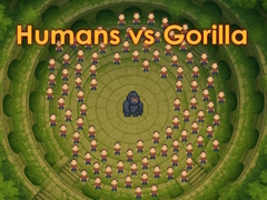 Гульня Humans v/s Gorilla