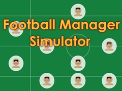 Гульня Football Manager Simulator