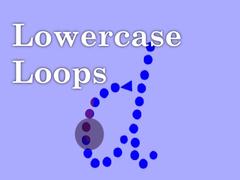 Гульня Lowercase Loops