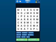 Гульня Word Search