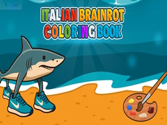 Гульня Italian Brainrot Coloring Book