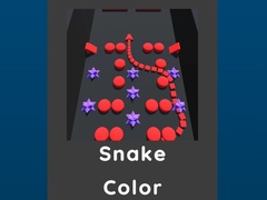 Гульня Snake Color