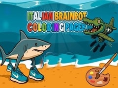 Гульня Italian Brainrot Coloring Pages