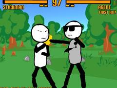 Гульня Stickman Gun - Less Fighting