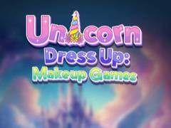 Гульня Unicorn Dress Up: Makeup Games