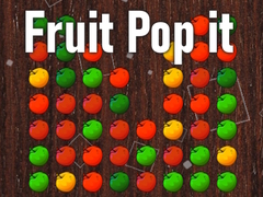 Гульня Fruit Pop it