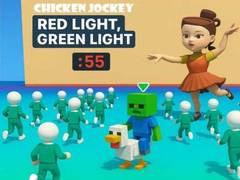 Гульня Chicken Jockey: Red Light Green Light