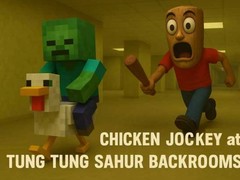 Гульня Chicken Jockey at Tung Tung Sahur Backrooms