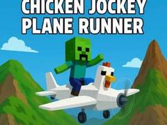 Гульня Chicken Jockey Plane Runner