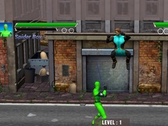 Гульня Superhero Fighting
