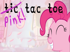 Гульня Pink Tac Toe