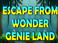 Гульня Escape From Wonder Genie Land