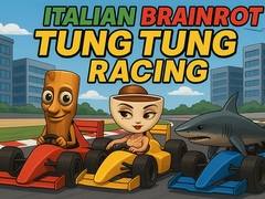 Гульня Italian Brainrot Tung Tung Racing
