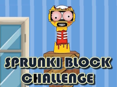 Гульня Sprunki Block Challenge