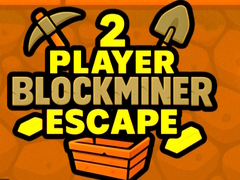 Гульня 2 Player BlockMiner Escape