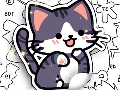Гульня Sticker Puzzle Book