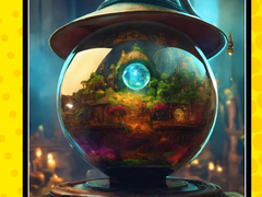 Гульня Wizard Jigsaw Puzzle