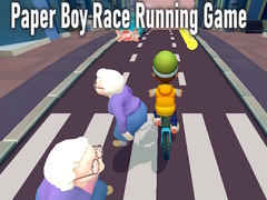 Гульня Paper Boy Race Running Game