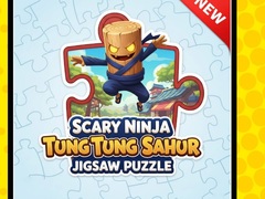 Гульня Scary Ninja Tung Tung Sahur Jigsaw Puzzle