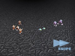 Гульня Stickman Aliens Battle Simulator