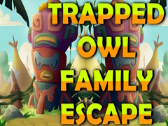 Гульня Trapped Owl Family Escape