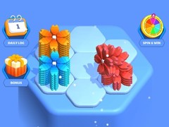 Гульня Flower Hexa Puzzle