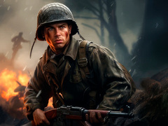Гульня World War 2 Shooter