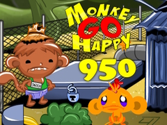 Гульня Monkey Go Happy 950