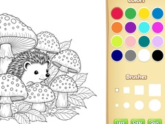 Гульня Cartoon Animal Coloring Book for Kids