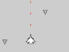 Гульня Minimalist Air Battle