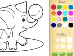 Гульня Simple Animal Coloring Book for Kids
