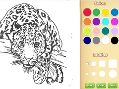 Гульня Realistic Animals Coloring Book for Kids