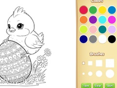 Гульня Easter Coloring Book for Kids