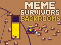 Гульня Meme Survivors: Backrooms