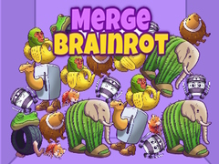 Гульня Merge Brainrot