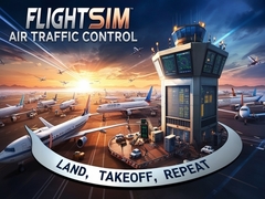 Гульня Flight Sim Air Traffic control