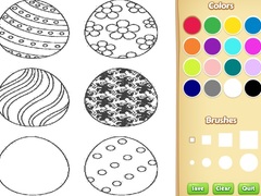 Гульня Easter Eggs Coloring Book for Kids