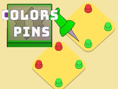 Гульня Colors pins
