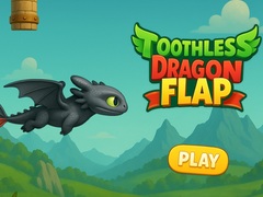 Гульня Toothless Dragon Flap