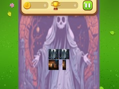 Гульня Ghost Memory Match