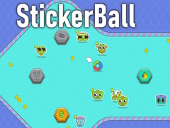 Гульня StickerBall