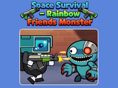 Гульня Space Survival - Rainbow Friends Monster
