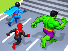 Гульня Hero Transform Race
