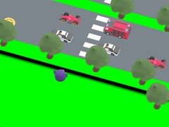 Гульня Road Crosser