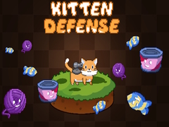 Гульня Kitten Defense