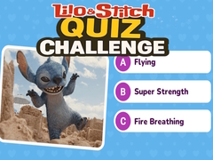 Гульня Lilo & Stitch Quiz Challenge