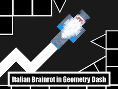 Гульня Italian Brainrot in Geometry Dash
