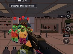 Гульня Pixel Combat: Zombies Strike