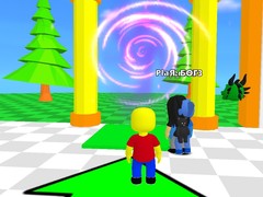Гульня Roblox: The Floor is LAVA Challenge
