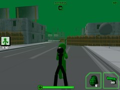 Гульня Stickman Zombie Shooting 3D